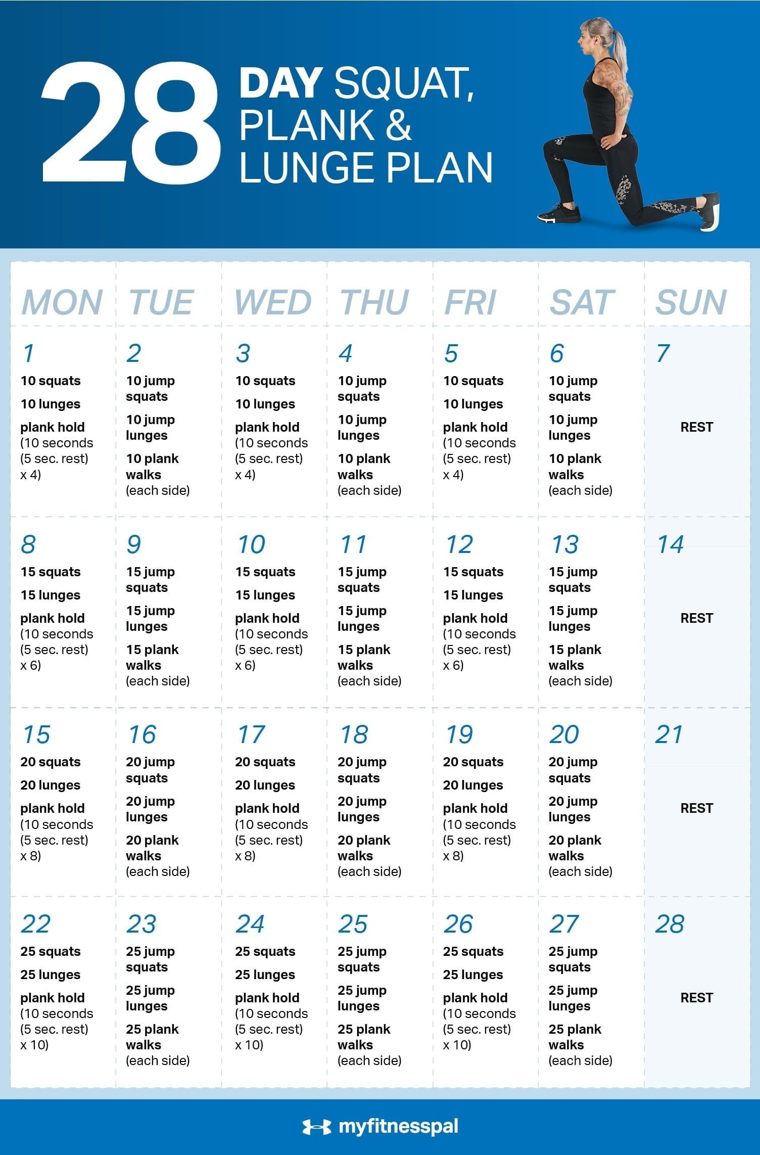 30 Day Plank Challenge Printable Printable Calendar