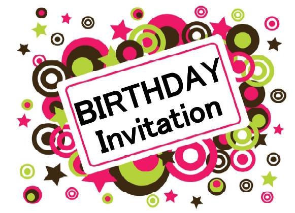 Birthday Invitations Party Favors Ideas
