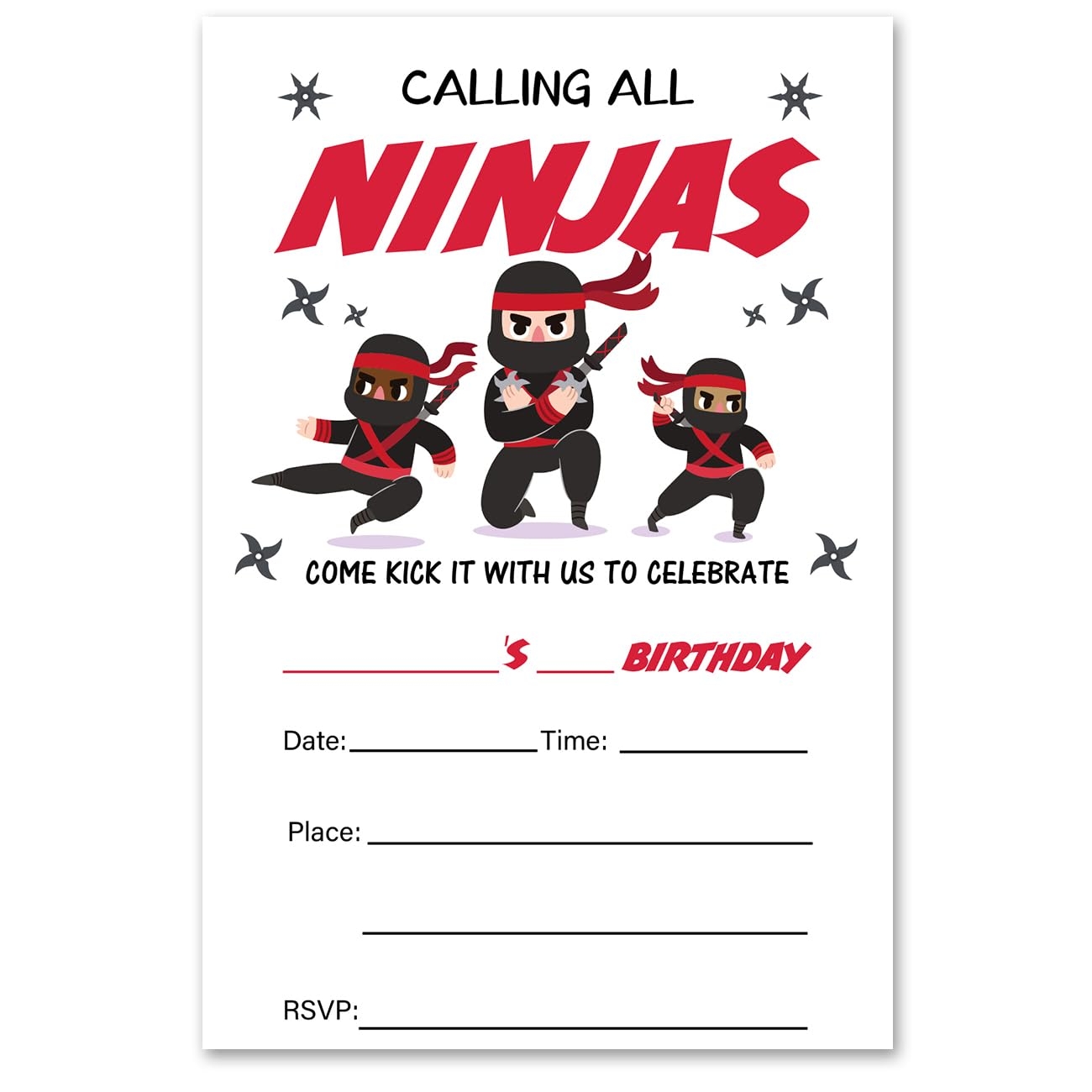 Free Free Printable Birthday Invitations Ninja Download Free Free 
