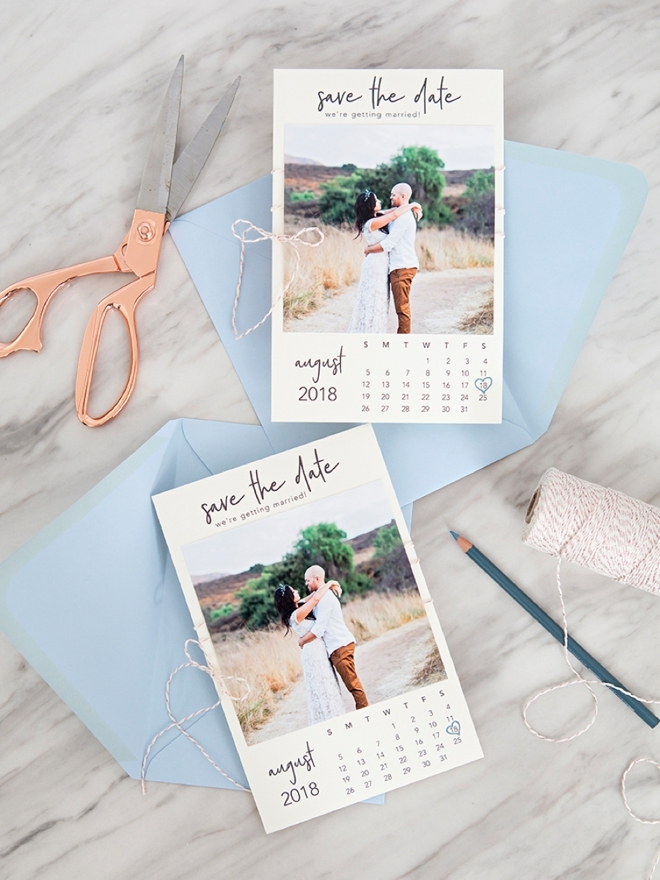 Free Printable Save The Date Calendar Templates Amelie Marylee