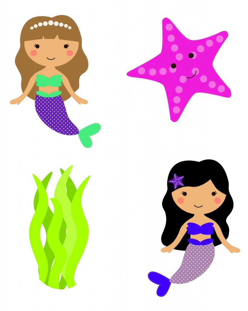 Mermaid Template Free