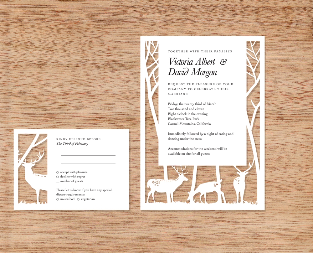 Wedding Invitation Wording Wedding Invitation Cut Out Templates