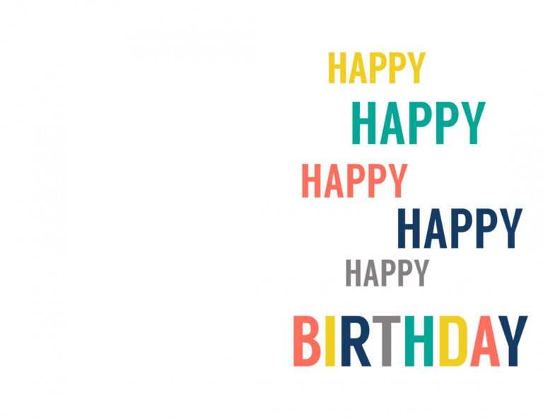 039 Printable Birthday Card Template Free Greeting Cards Pertaining To 