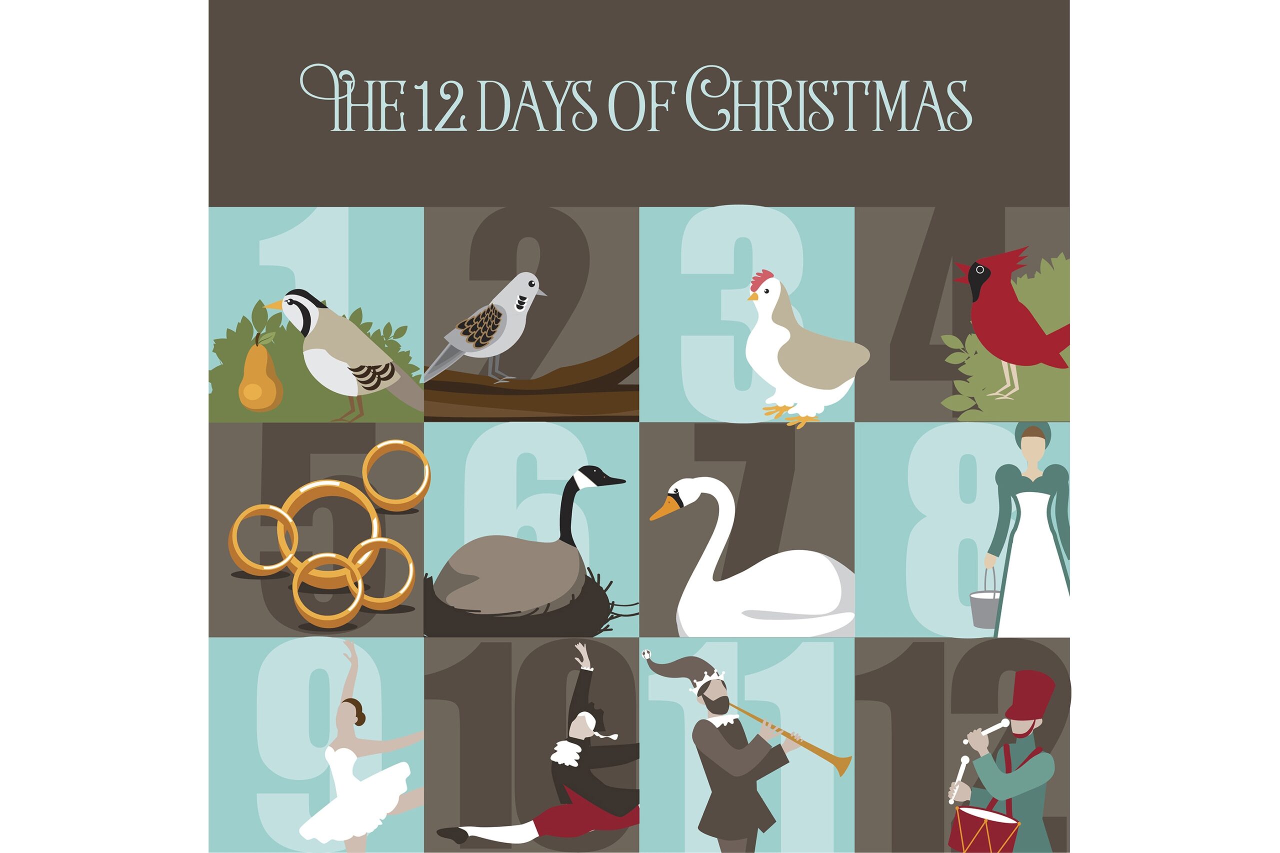 12 Days of Christmas lyrics Classical music Worksheets Library