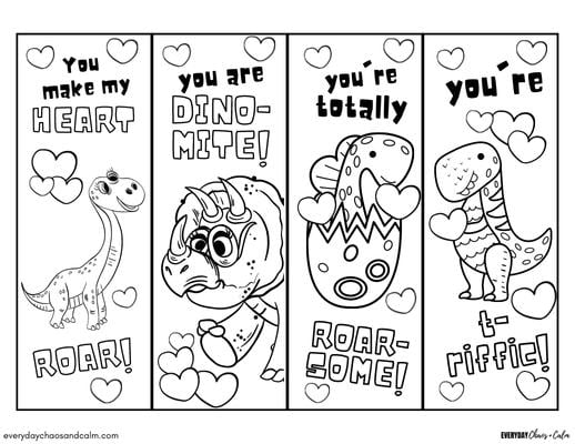 16 Free Printable Valentine Bookmarks For Kids 