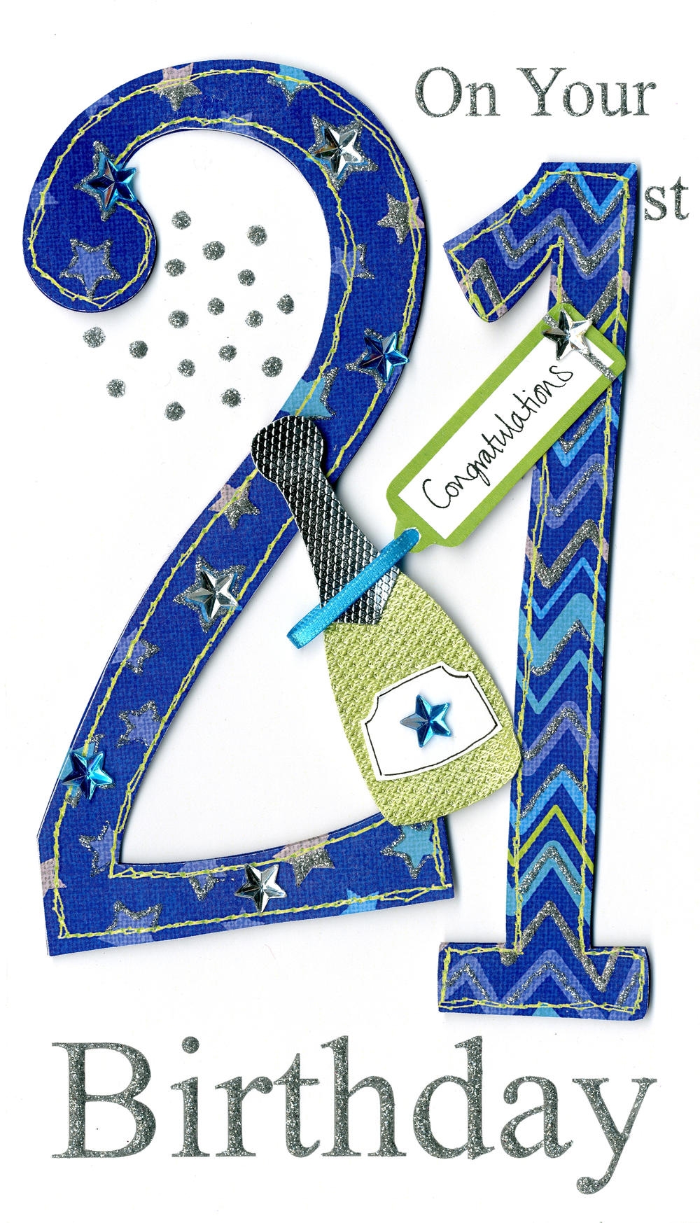 21St Birthday Card Printable