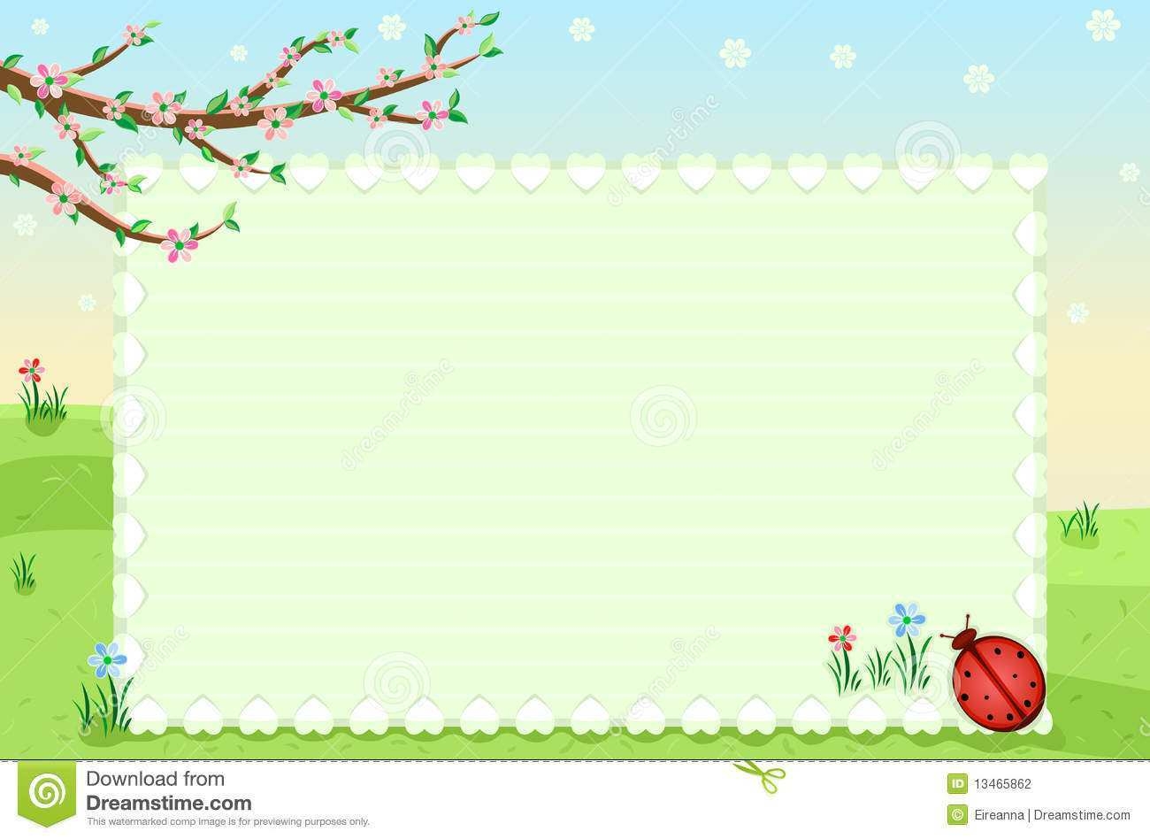 23 Printable Empty Birthday Card Template Download By Empty Birthday