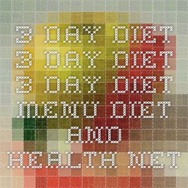 3 Day Diet Menu Printable Printable Word Searches
