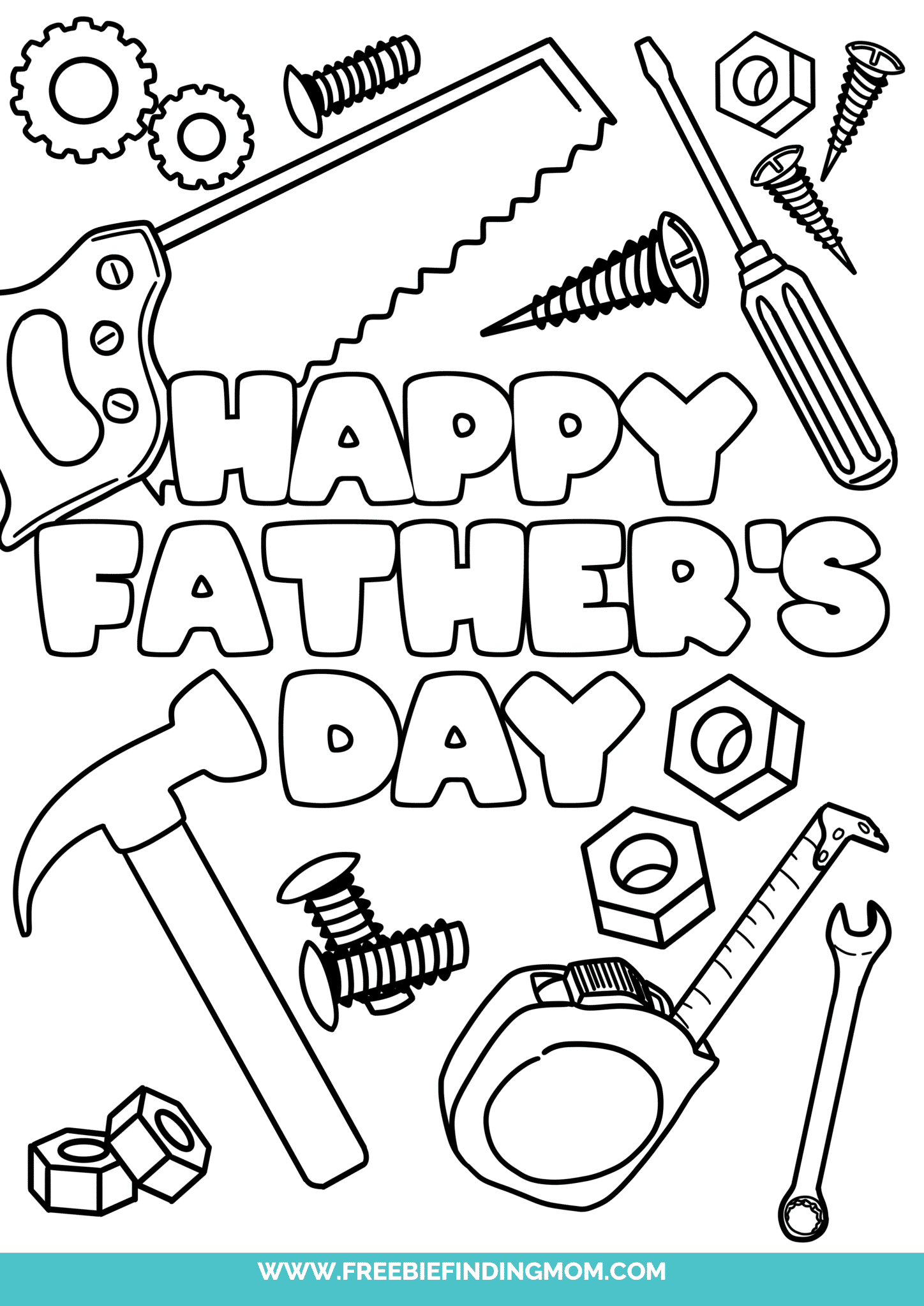 3 Free Happy Father 39 s Day Coloring Pages Freebie Finding Mom