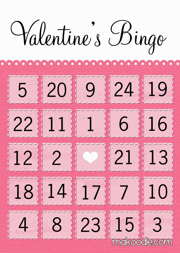 6 Cute Valentine 39 s Day Bingo For Preschoolers