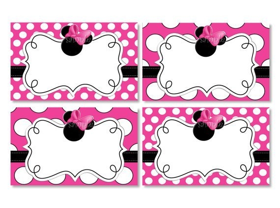 Baby Minnie Mouse Printable Invitations