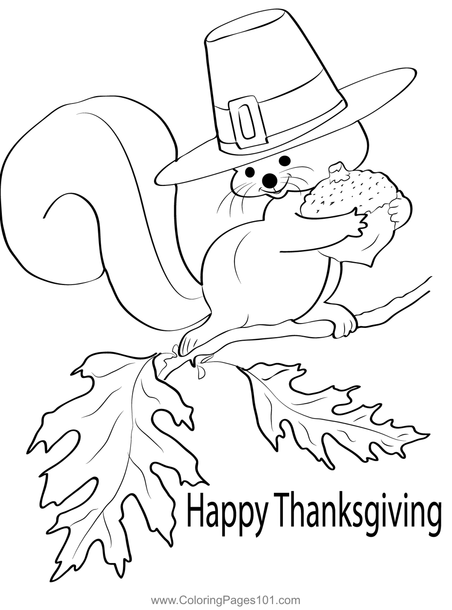 Beautiful Thanksgiving Coloring Page For Kids Free Thanksgiving Day 