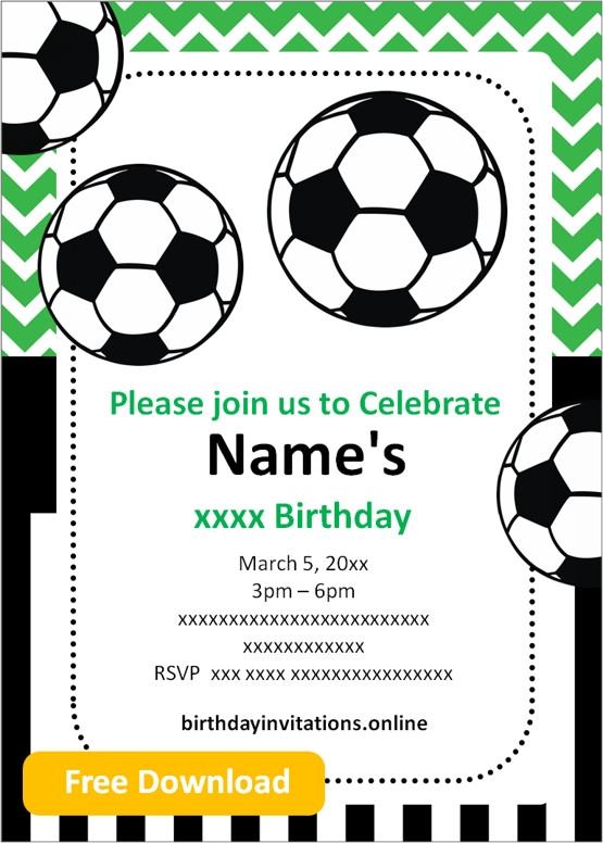 Birthday Invitation Free Printable Party Invitation Templates 