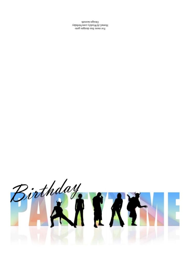 Birthday Invitation Templates Free Word Templates