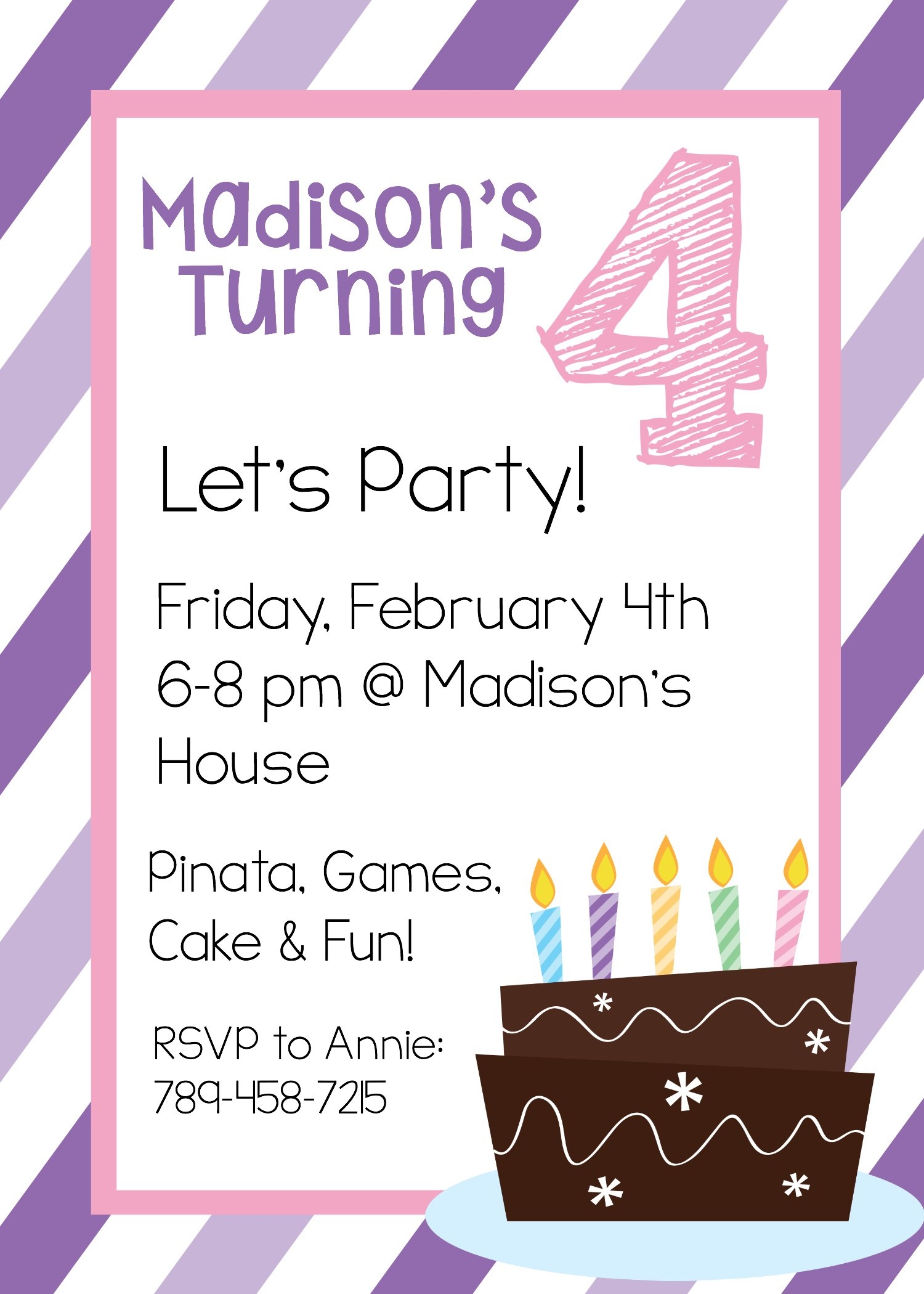 Birthday Invites Templates