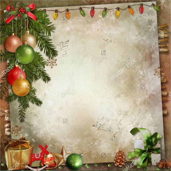 Blank Christmas Party Invitation Template Prntbl 
