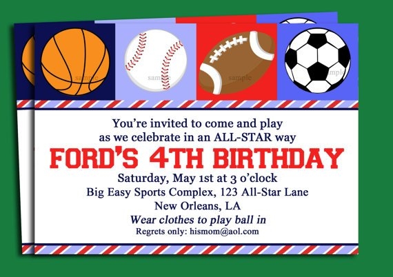 Blank Free Printable Birthday Invitations For Boys Download Hundreds 