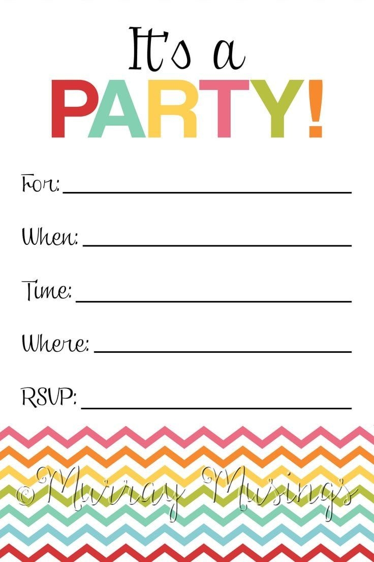 Blank Slumber Party Invitation Template Amazon Com Chalkboard Pajama 