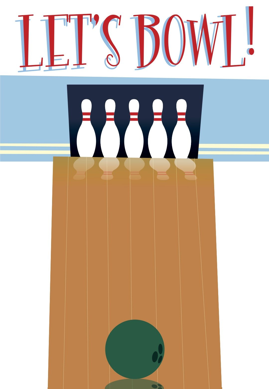 Bowling Birthday Invitations Templates Free