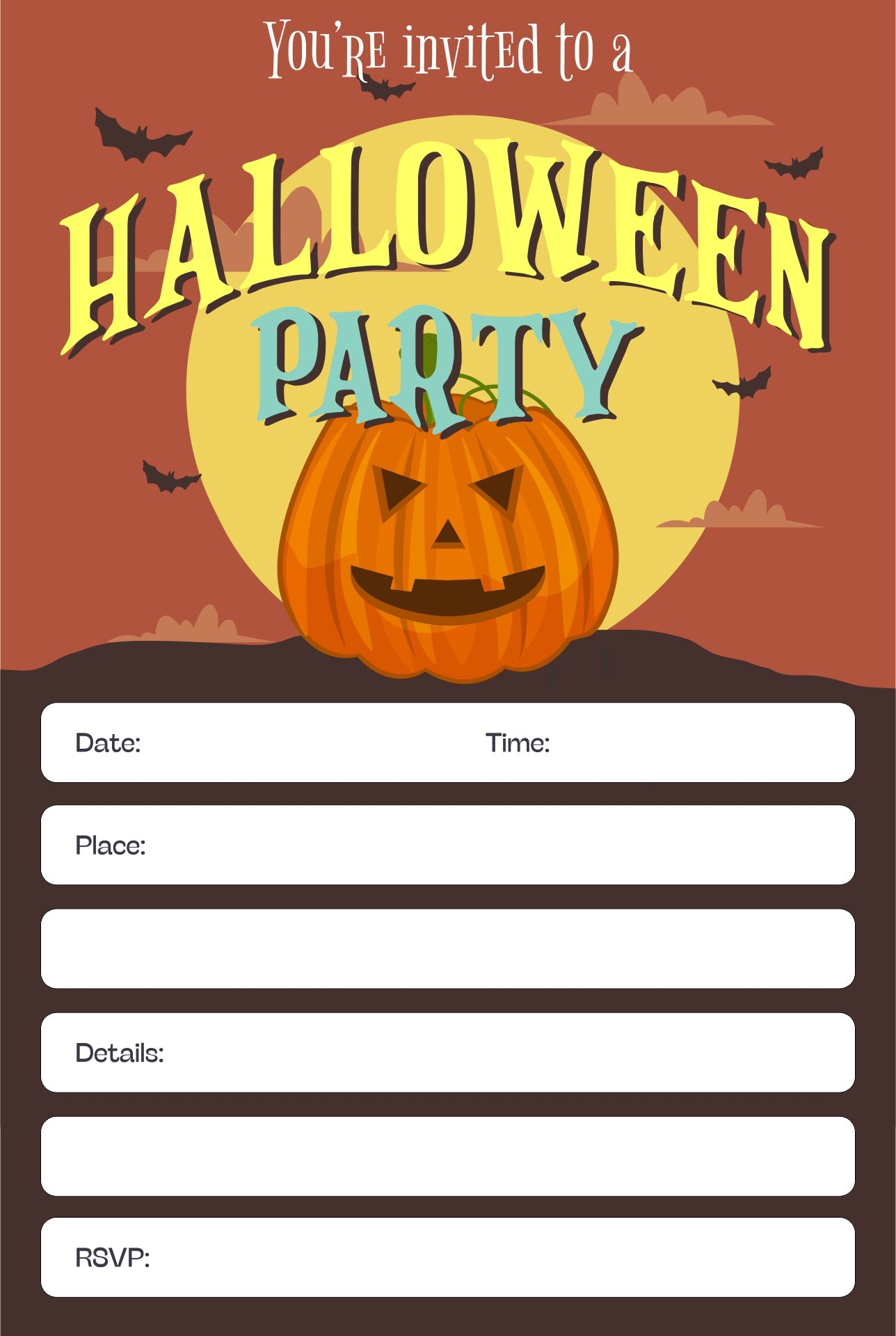 Camping Party Invitations Free 10 Free PDF Printables Printablee