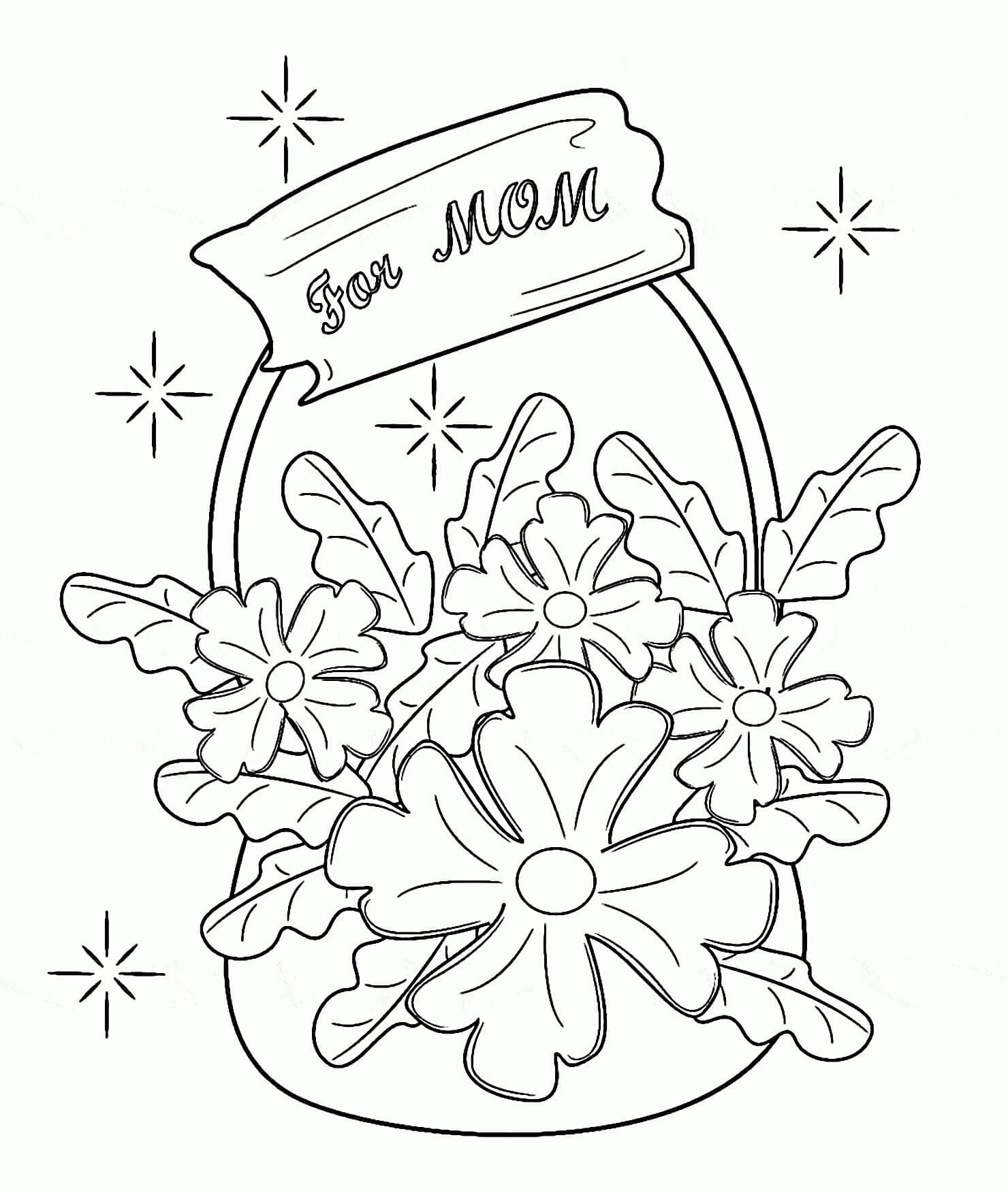 Collection Of Mother 39 s Day Printable Coloring Pages Free Printable
