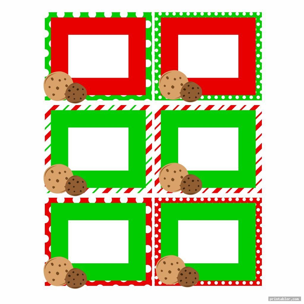 Cookie Exchange Template Printable Gridgit