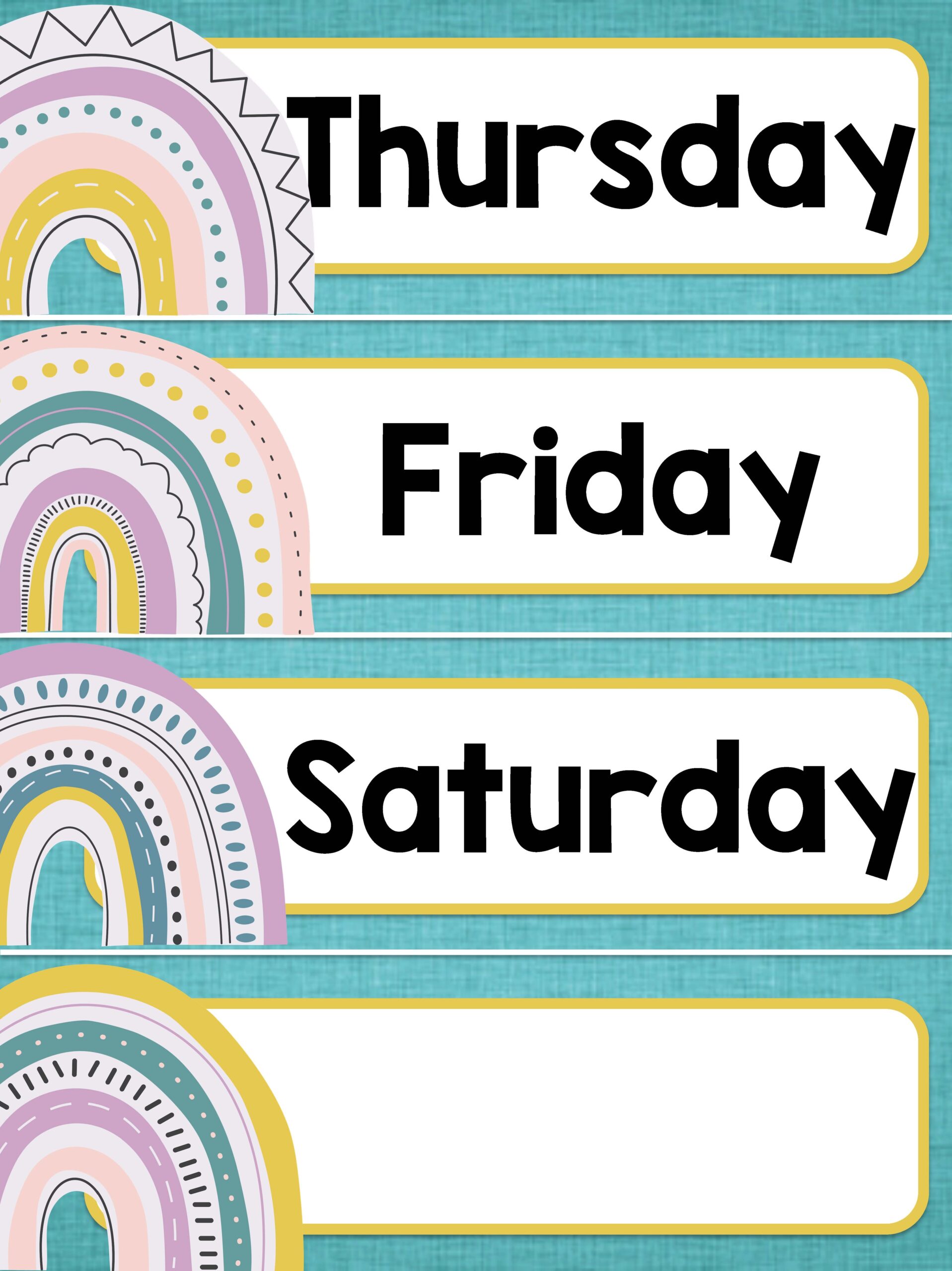 Days Of Week Labels Printable Planner Addicts Printab Vrogue co