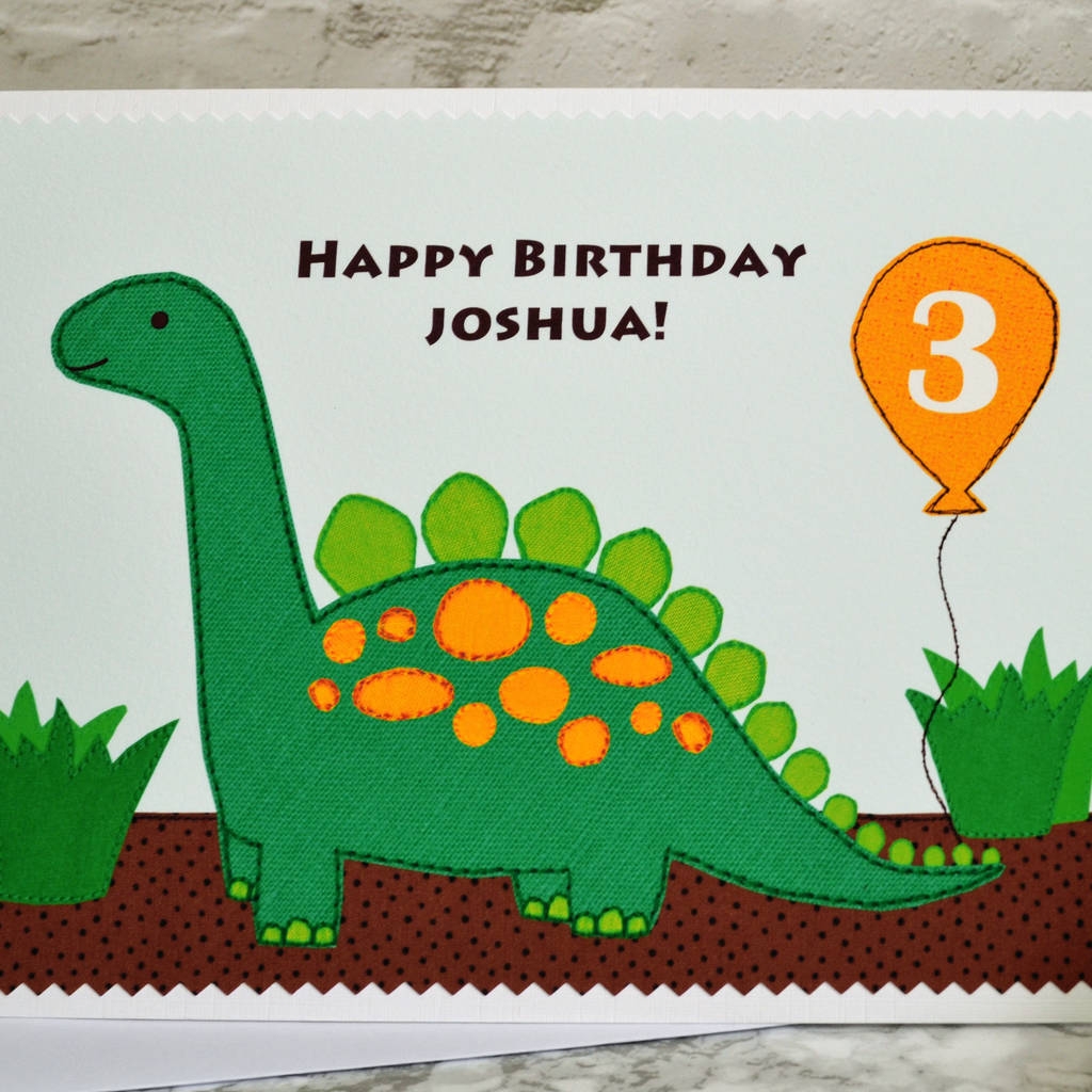 Dinosaur Birthday Card Printable Printable Calendar