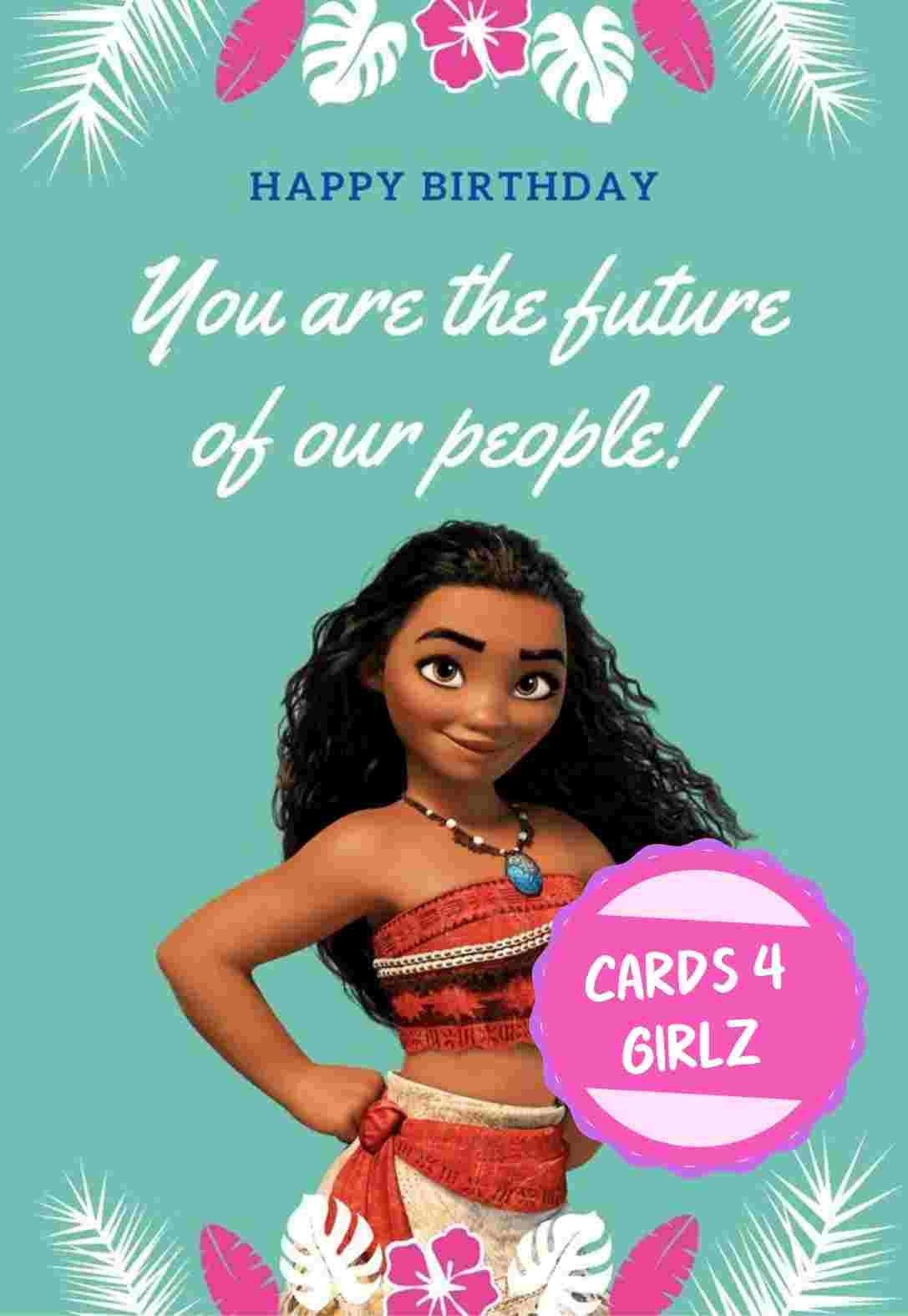Disney Printable Birthday Cards