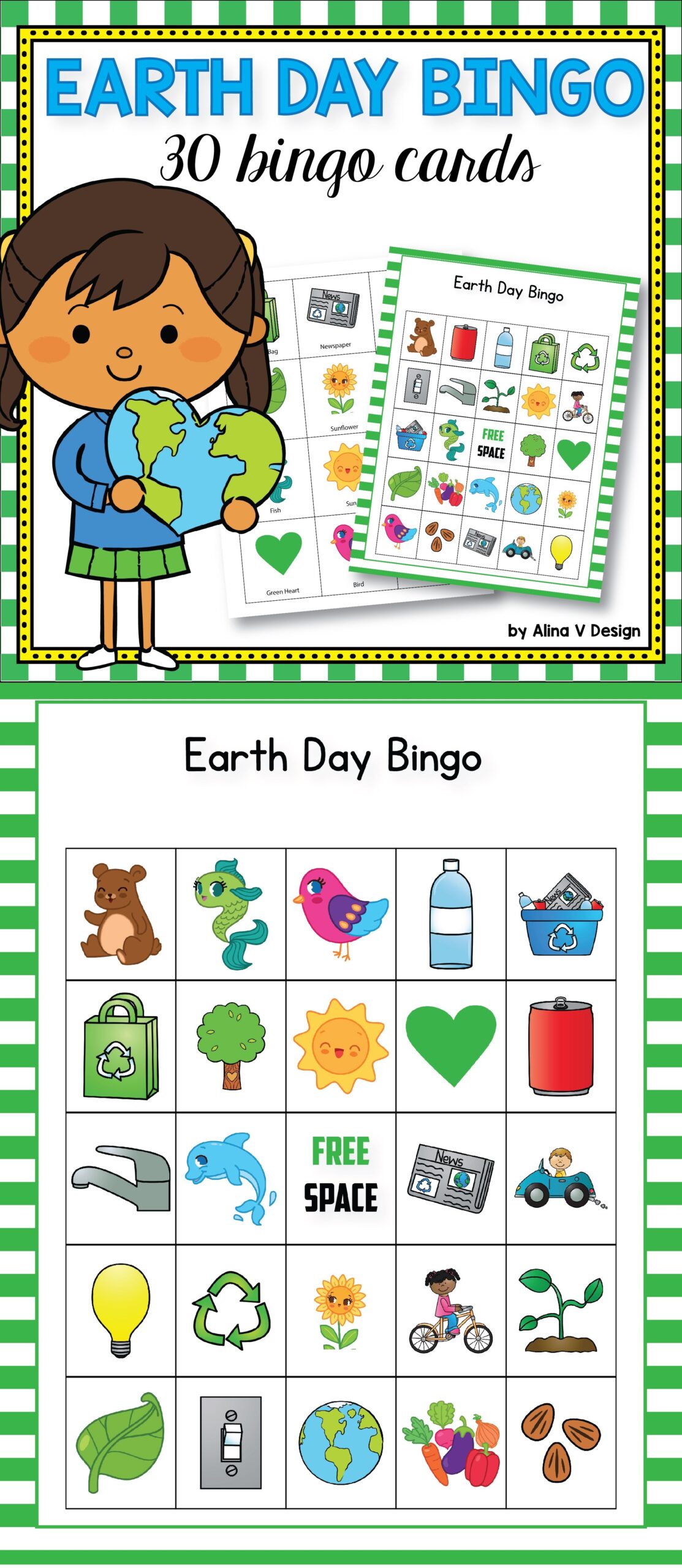 Earth Day Printable Activities Printable Calendars AT A GLANCE