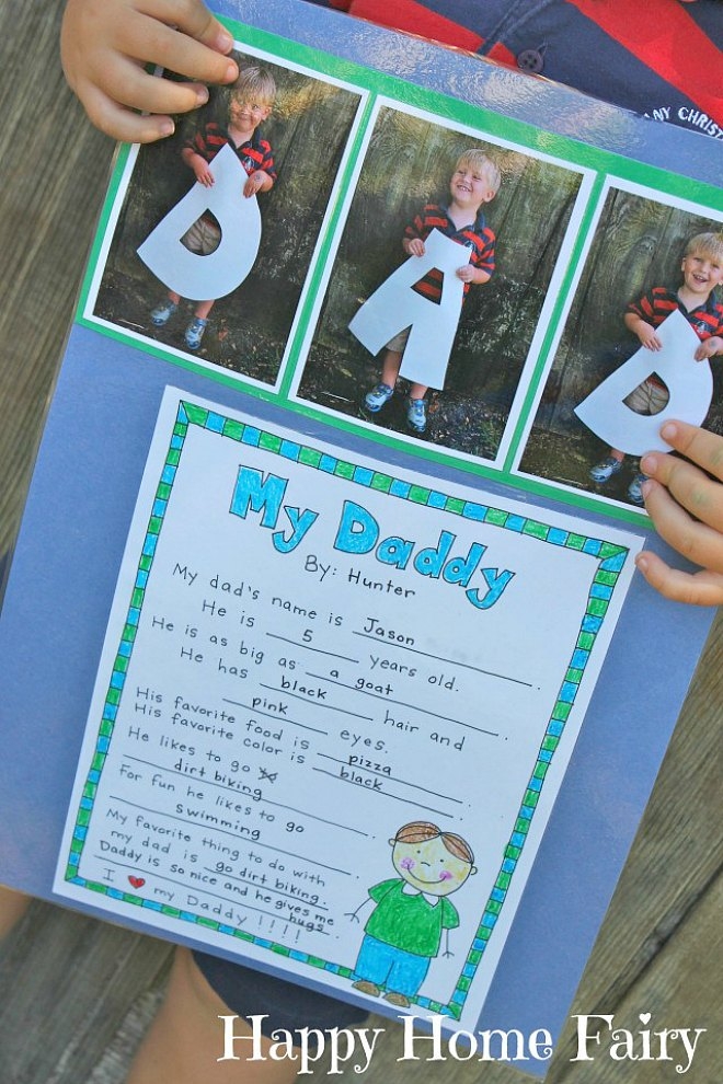 Easy Printable Fathers Day Crafts Printable Calendars AT A GLANCE