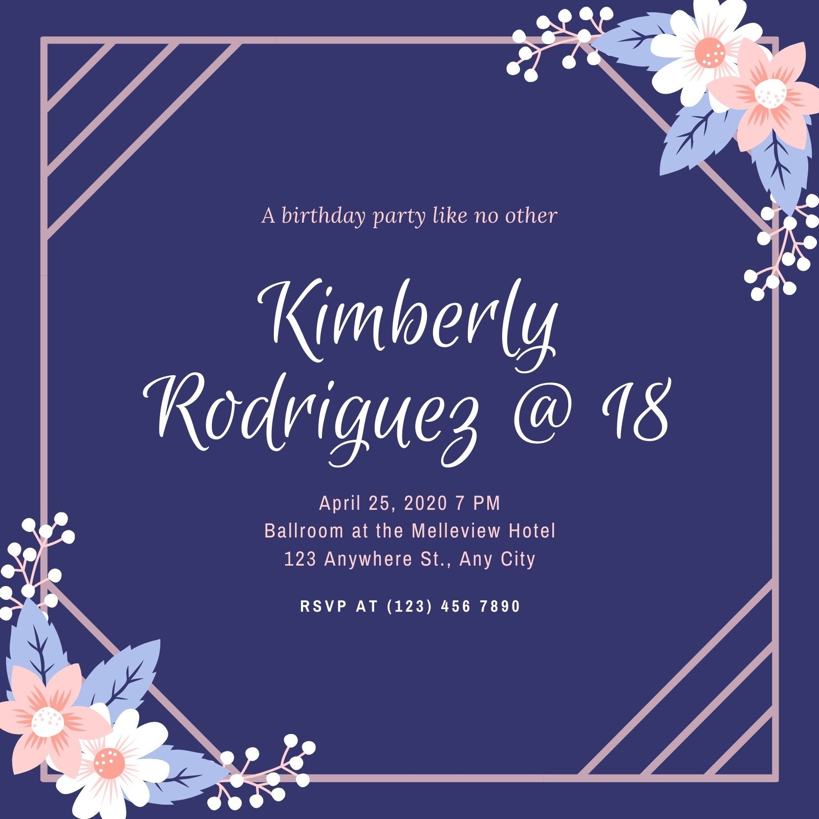 Editable 18th Birthday Invitations Templates Free Pri Vrogue co