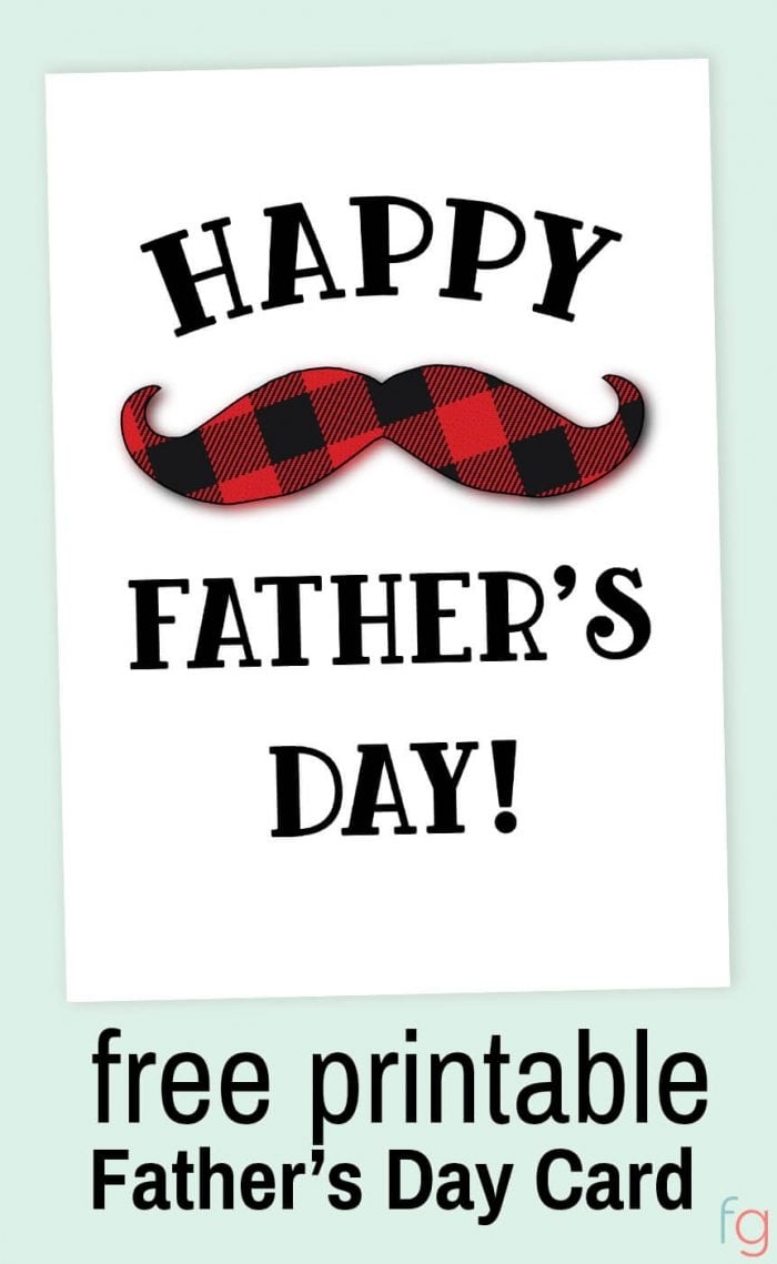 Father 39 s Day Card Free Printable