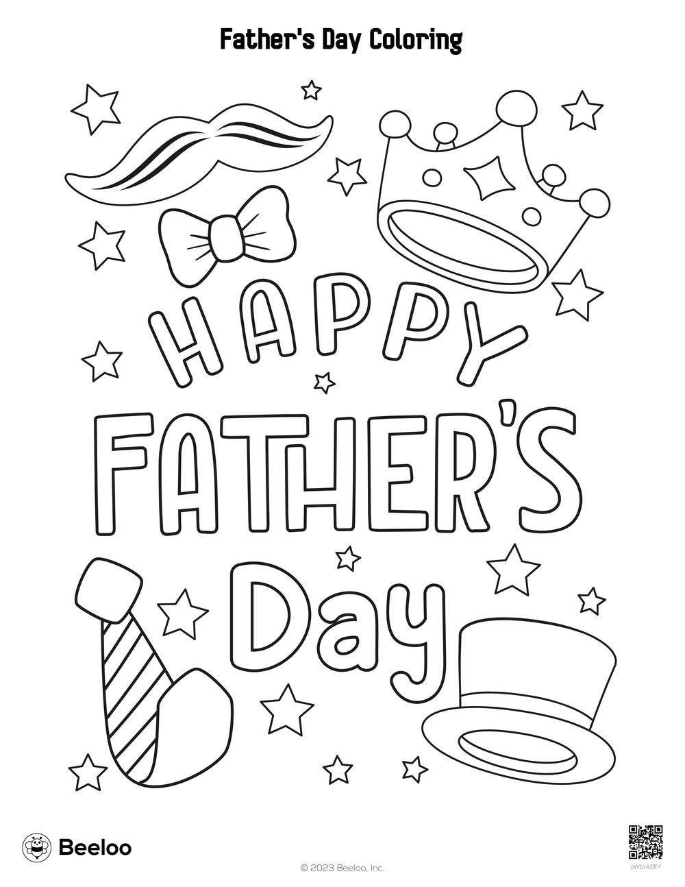 Father 39 s Day Coloring Beeloo Printable Crafts For Kids oW11rA2EY