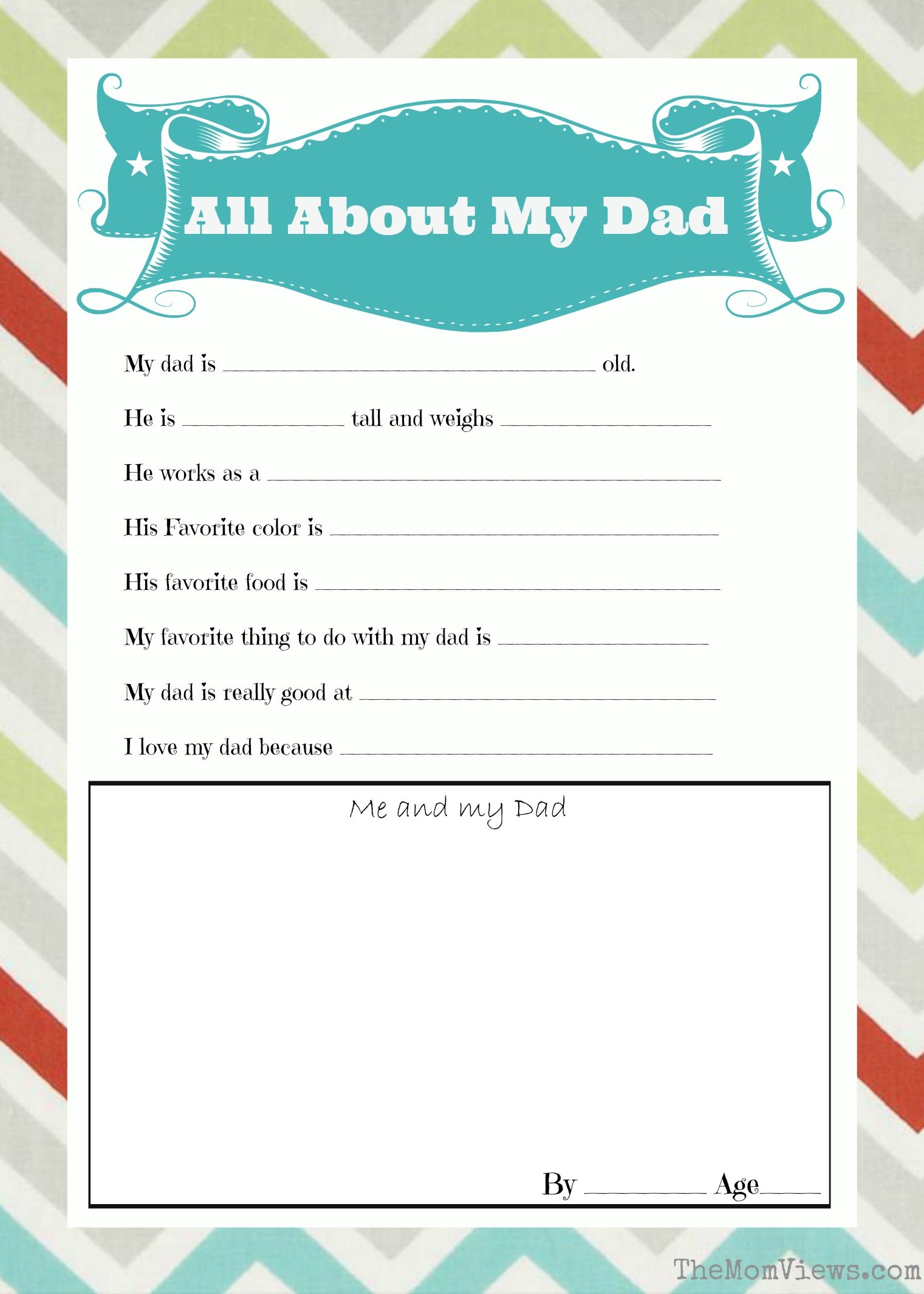 Father 39 s Day Fill In The Blank Printable Free Printable Word Searches