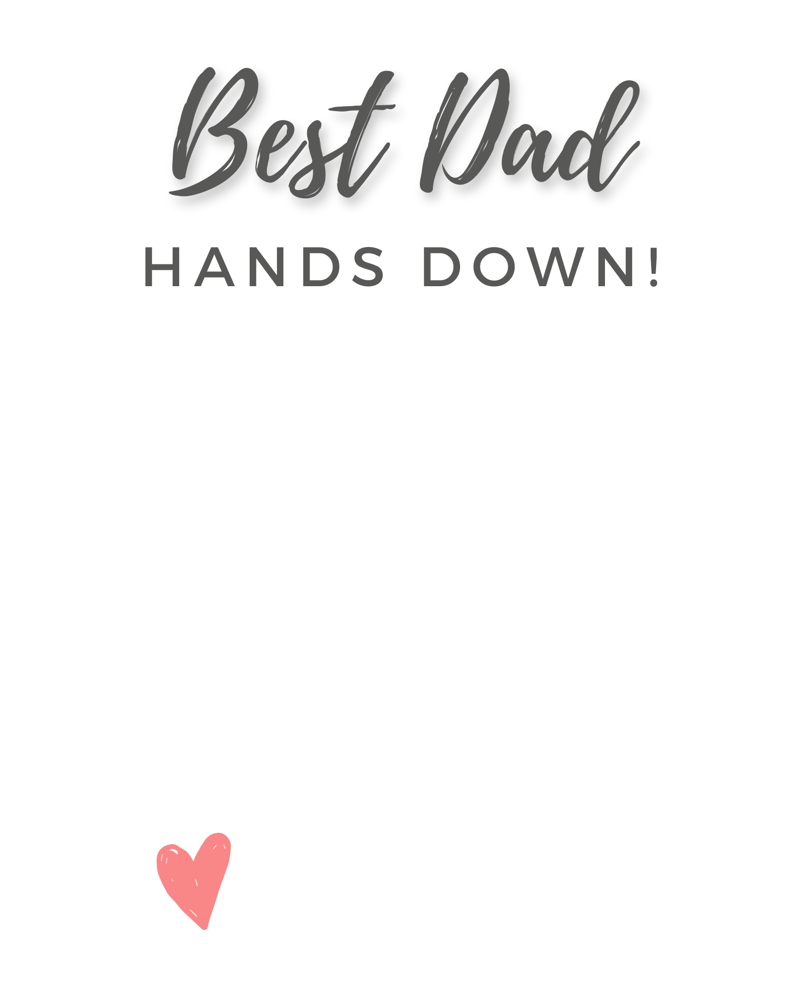 Father 39 s Day Handprint Printable