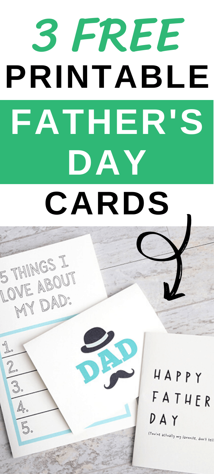 Father Day Cards Printable Fathers Day Cards Free Printable