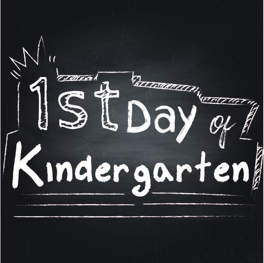 First Day Kindergarten Printable Sign