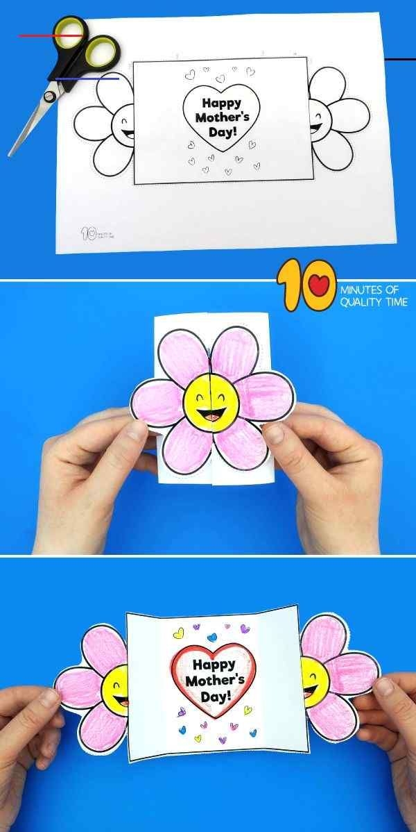 Foldable Mothers Day Cards Printable Printable Word Searches
