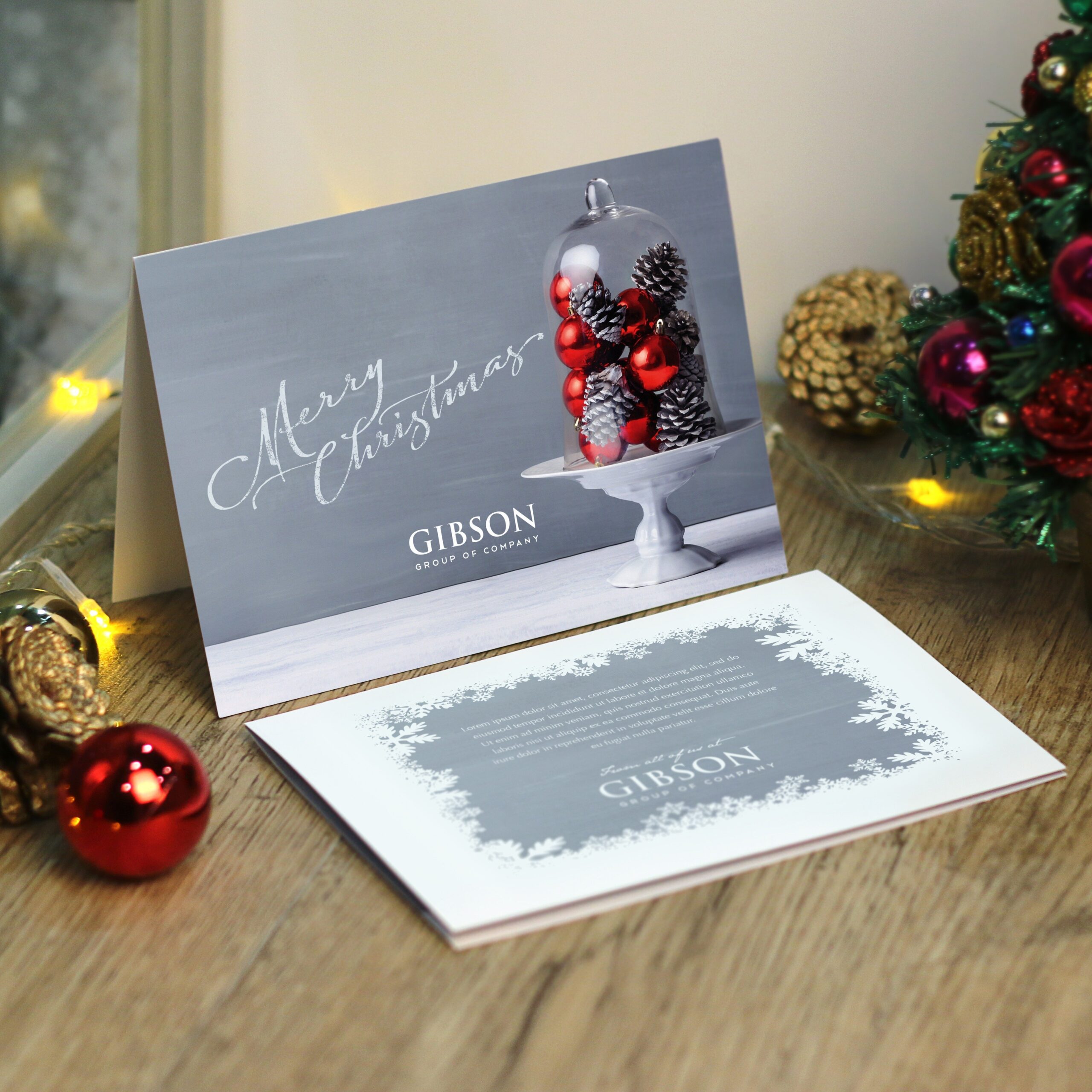 Folded Greeting Cards Custom Designed Printed Wodu Media