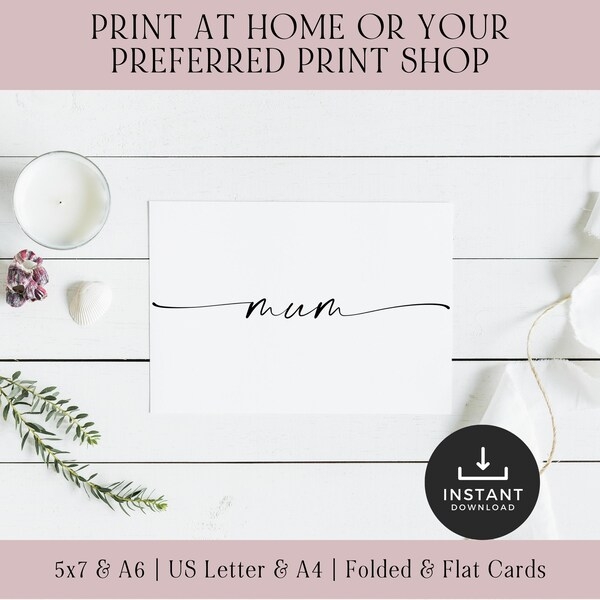 Folding Mothers Day Cards Printable Printable Mother 39 s Day Card 