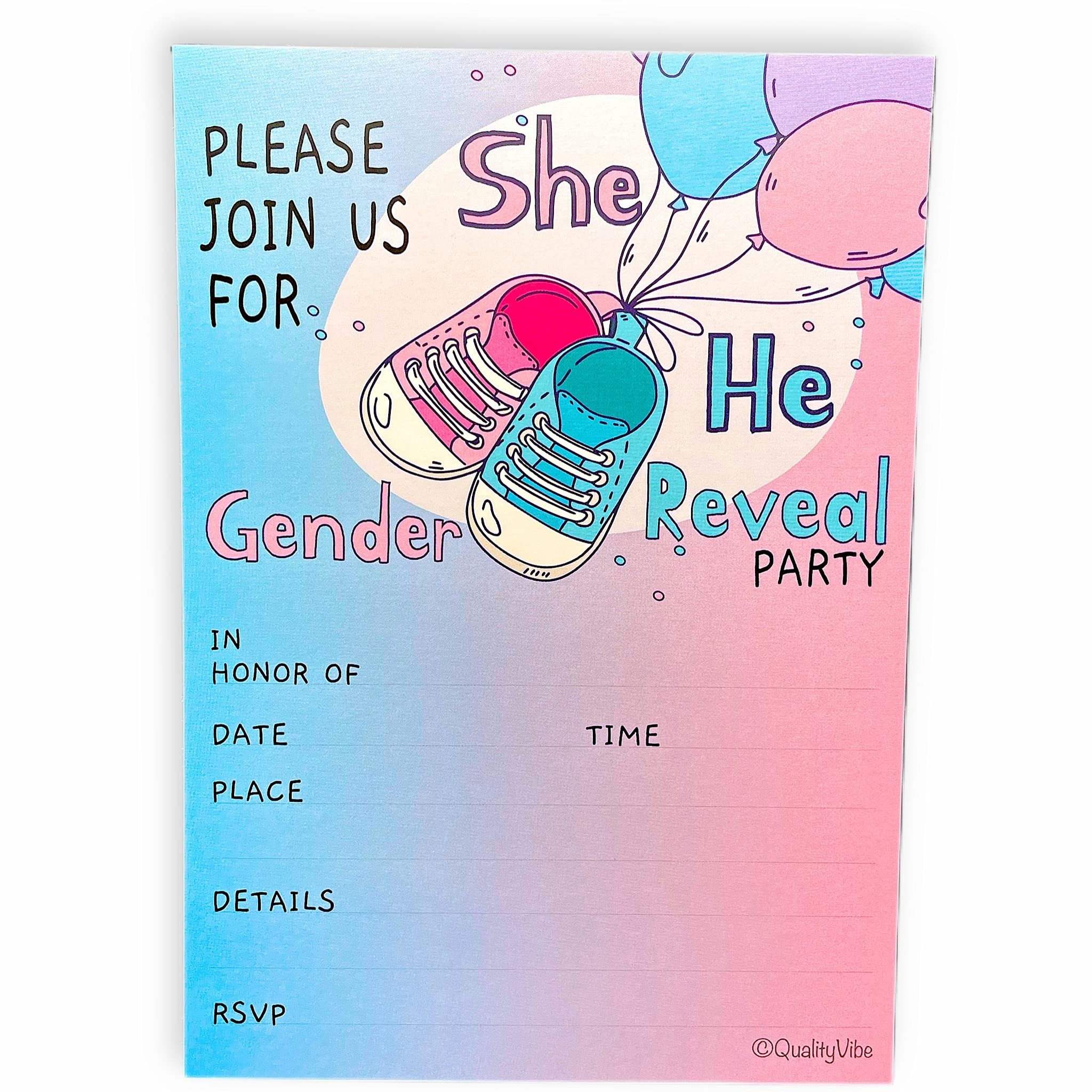 Free Custom Printable Gender Reveal Invitation Templates 59 OFF