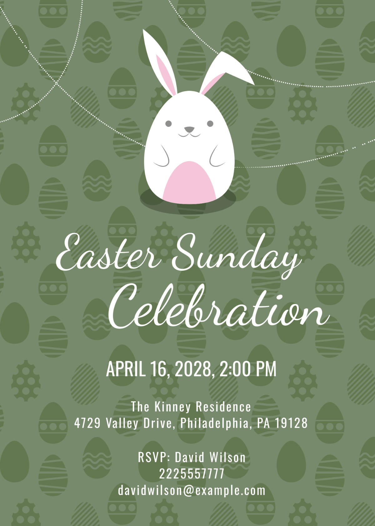 Free Easter Invitation Template To Edit Online