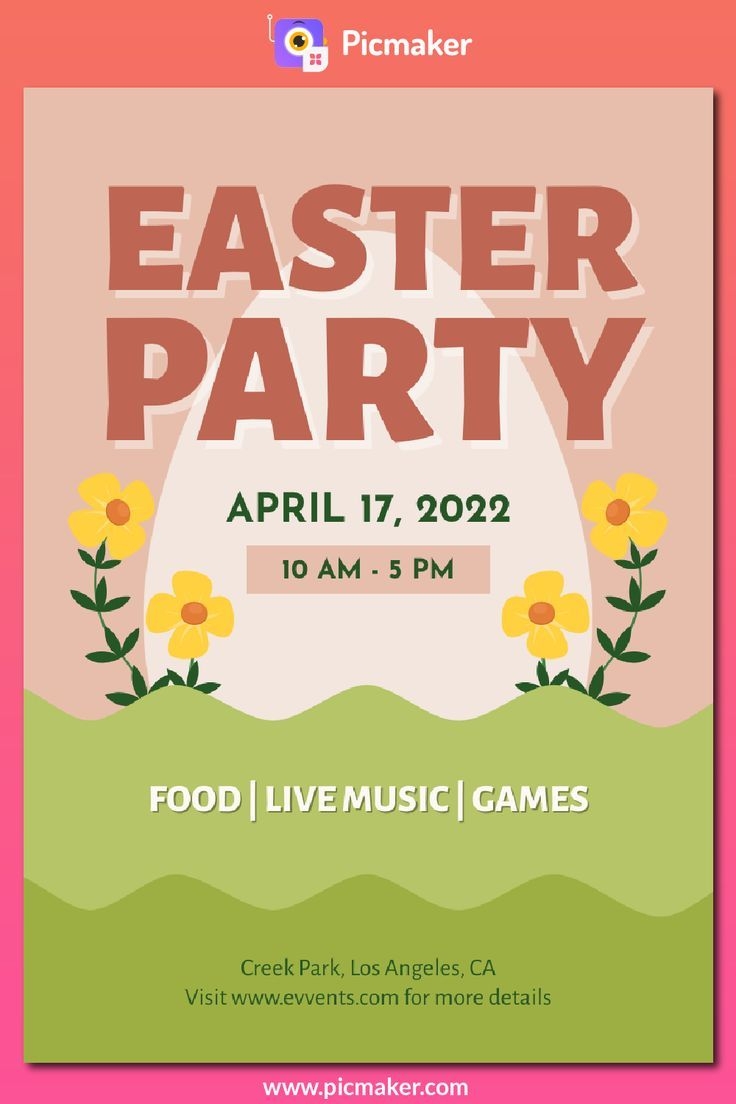 Free Easter Party Invitation Template Easter Party Easter Party 