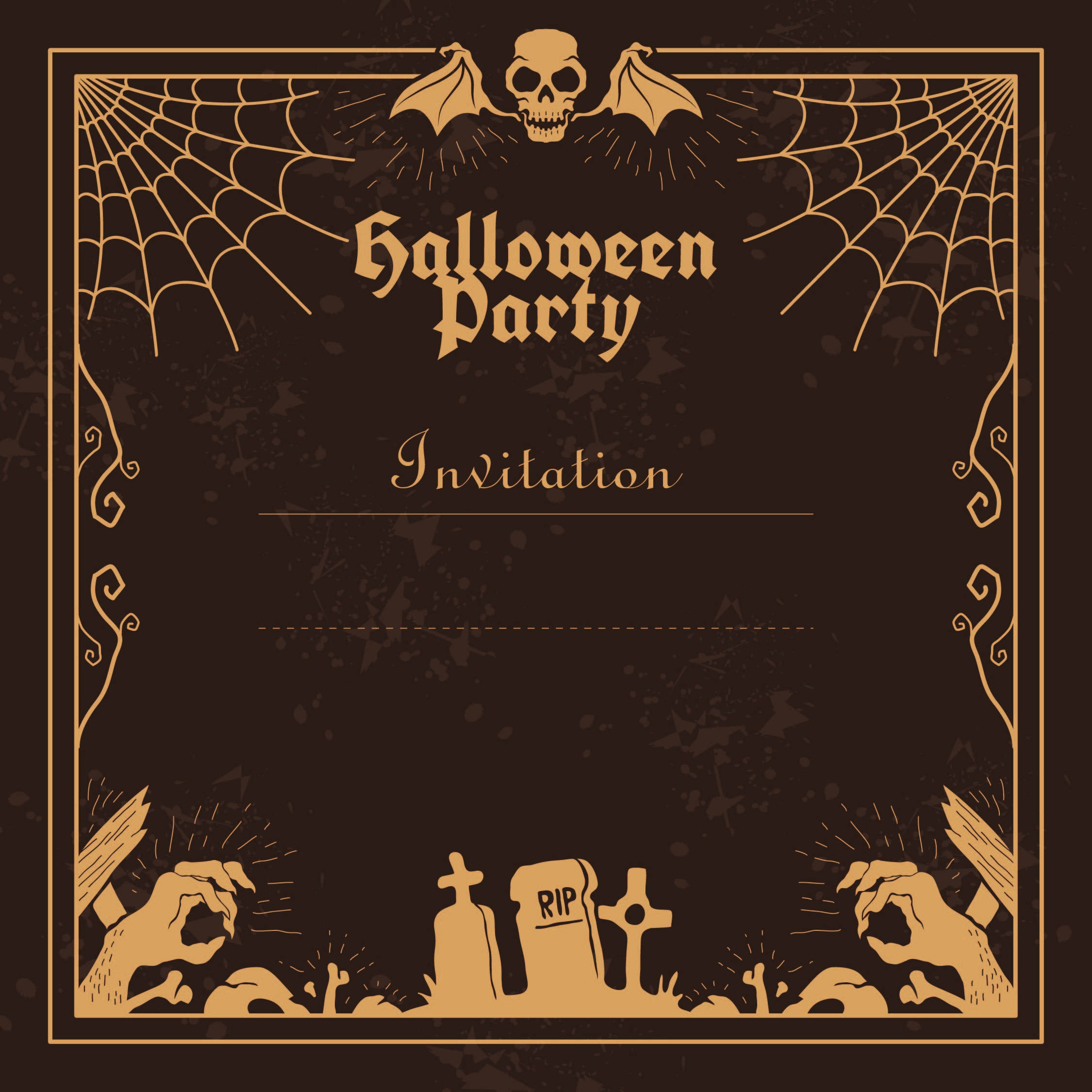 Free Halloween Invitation Templates Rsvpify Makes Halloween Party 