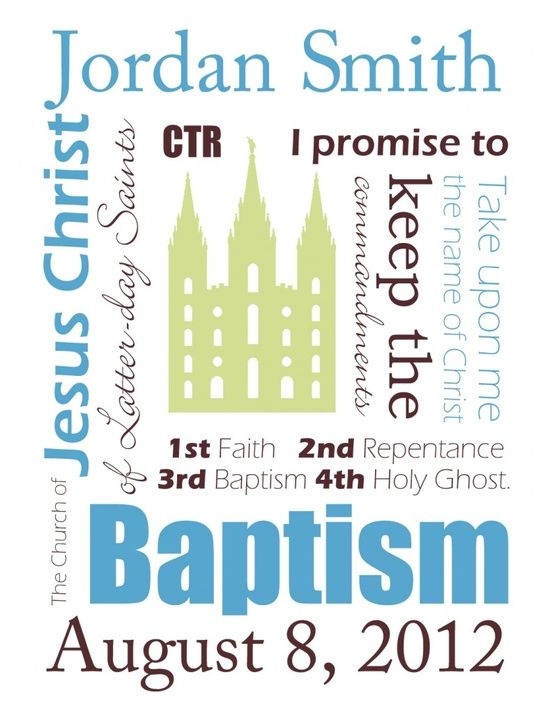 Free Lds Baptism Printables Printable Templates