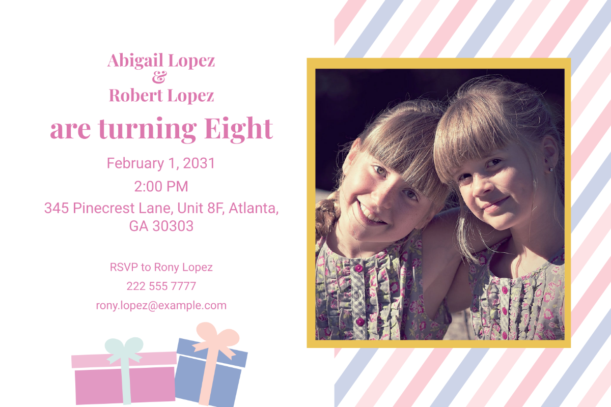Free Mermaid Birthday Invitation Template To Edit Online