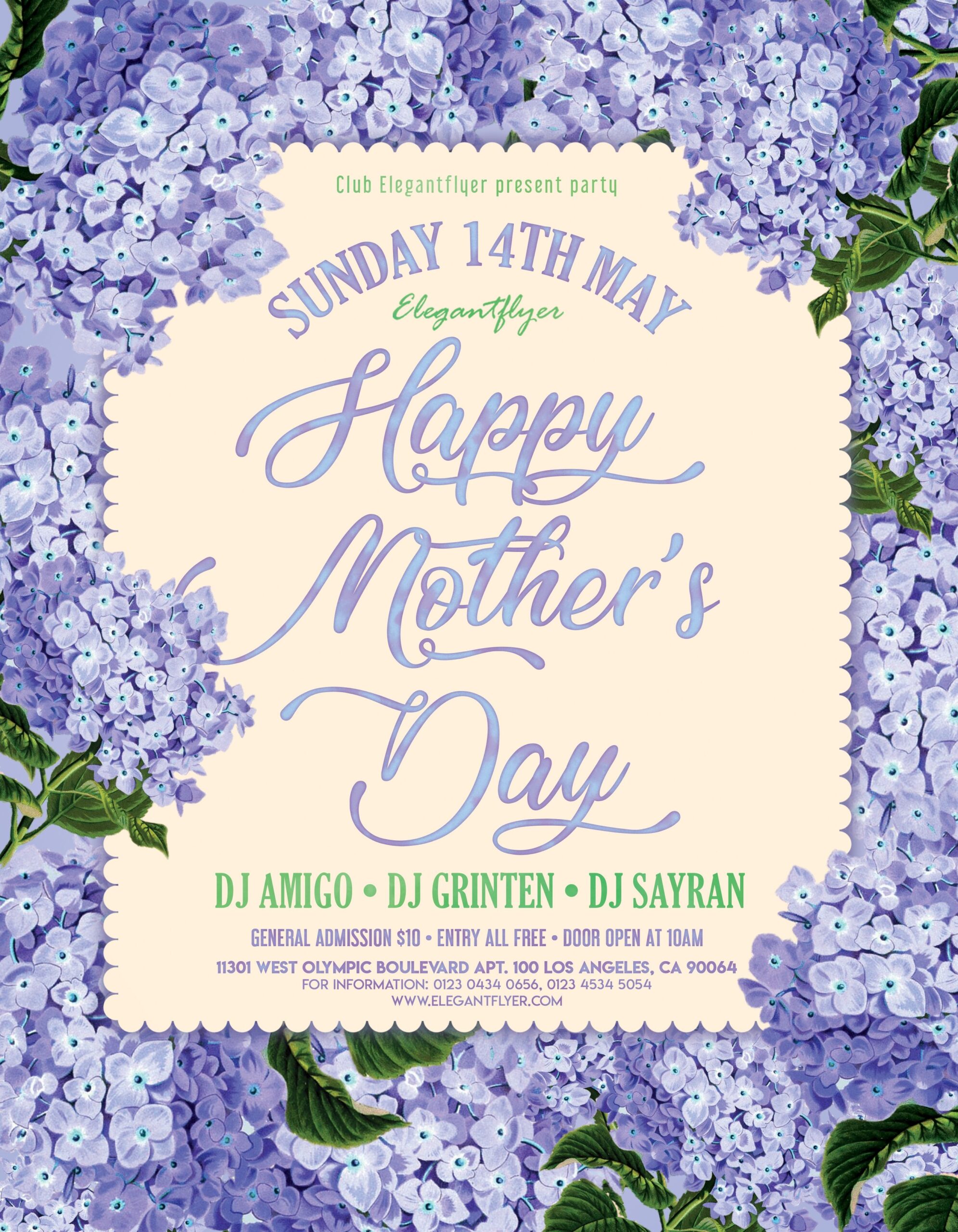 Free Mothers Day Flyer Psd Editable Flyer Template Free Psd Flyer 