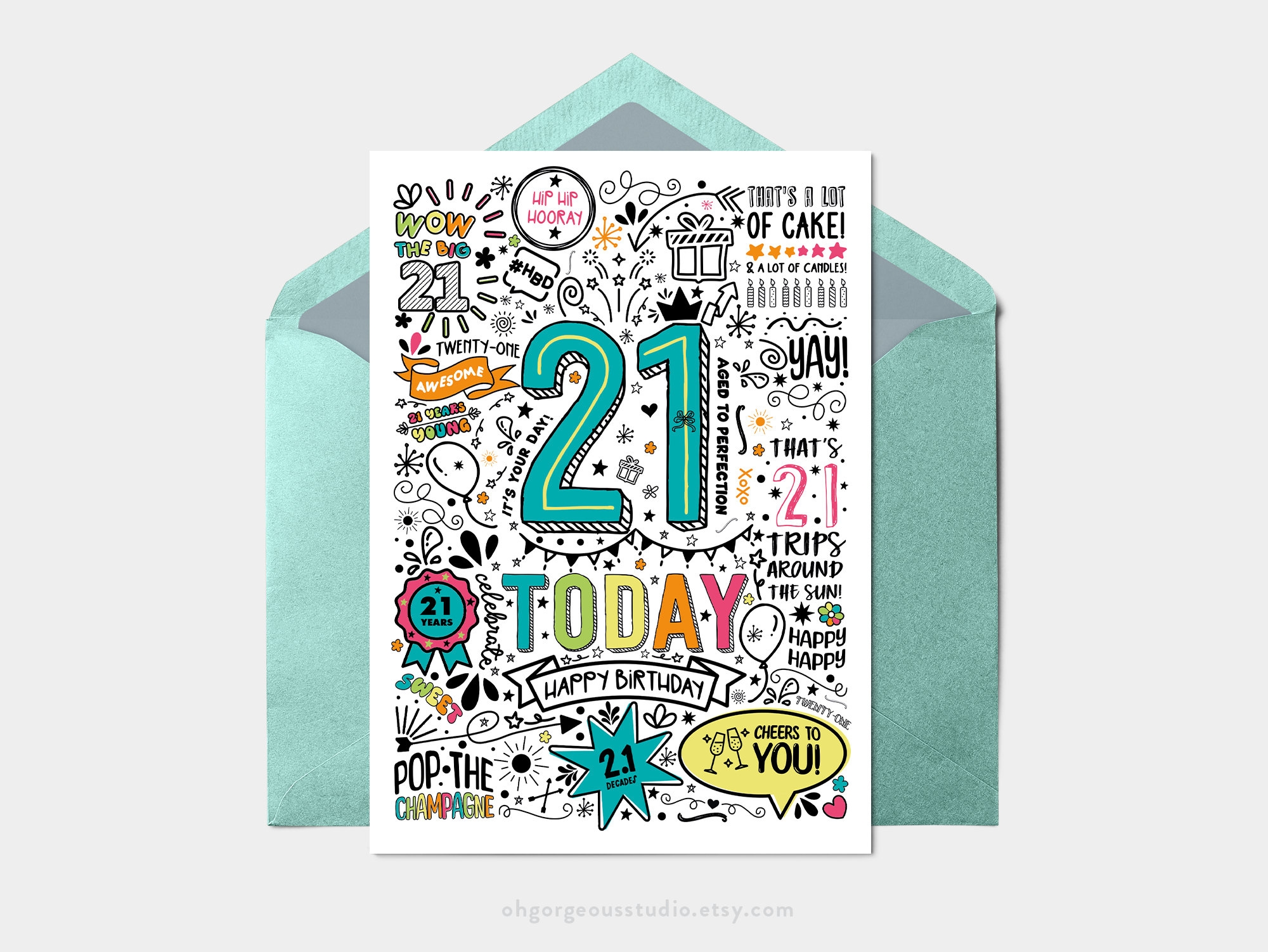 Free Printable 21st Birthday Cards For Him