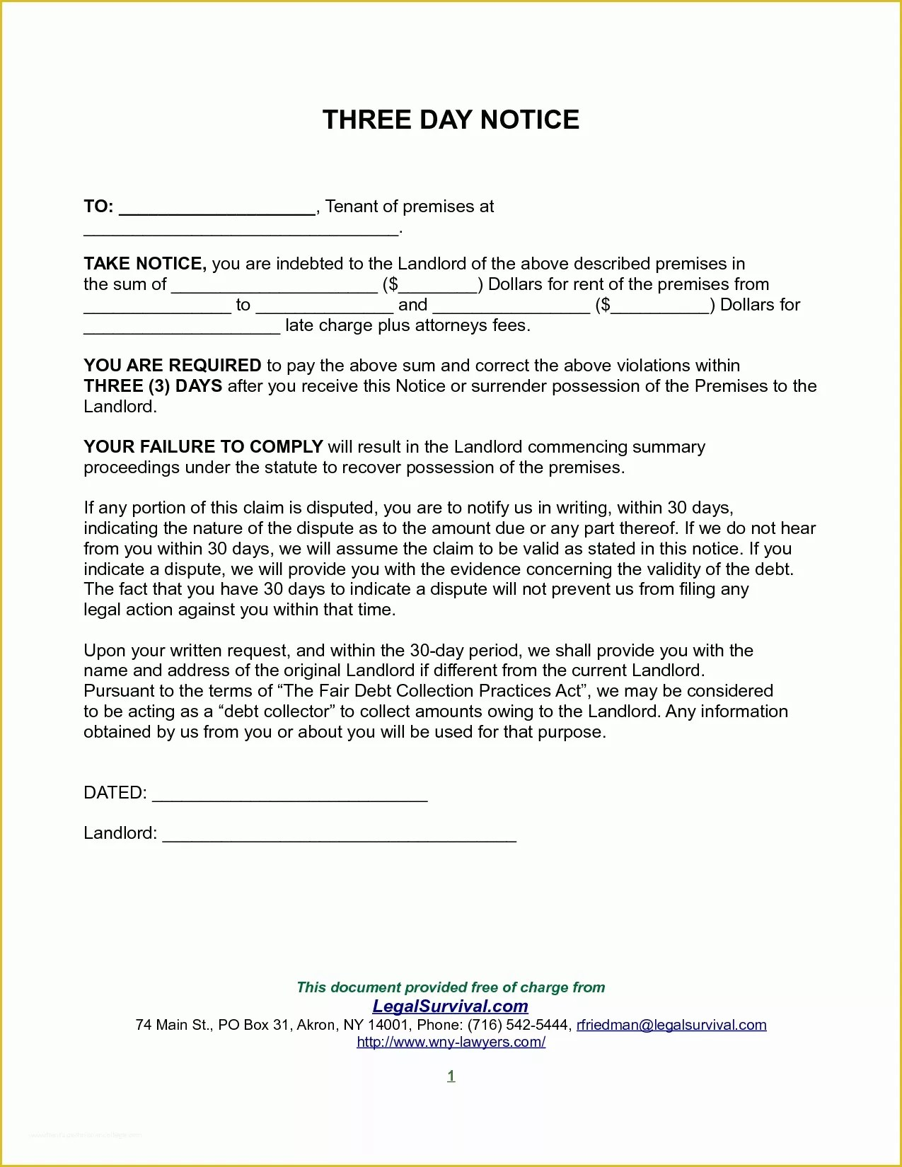 Free Printable 30 Day Notice To Vacate California Printable New Year 